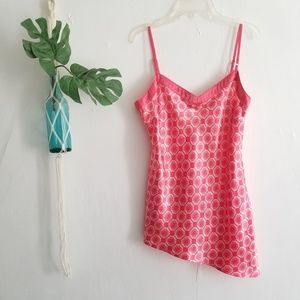 Old Navy Coral Perfect Fit Top Asymmetrical Hem M